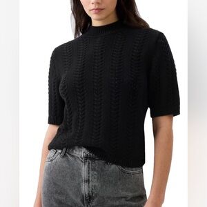 2/$26 GAP Cotton Knit Sweater Short Sleeve